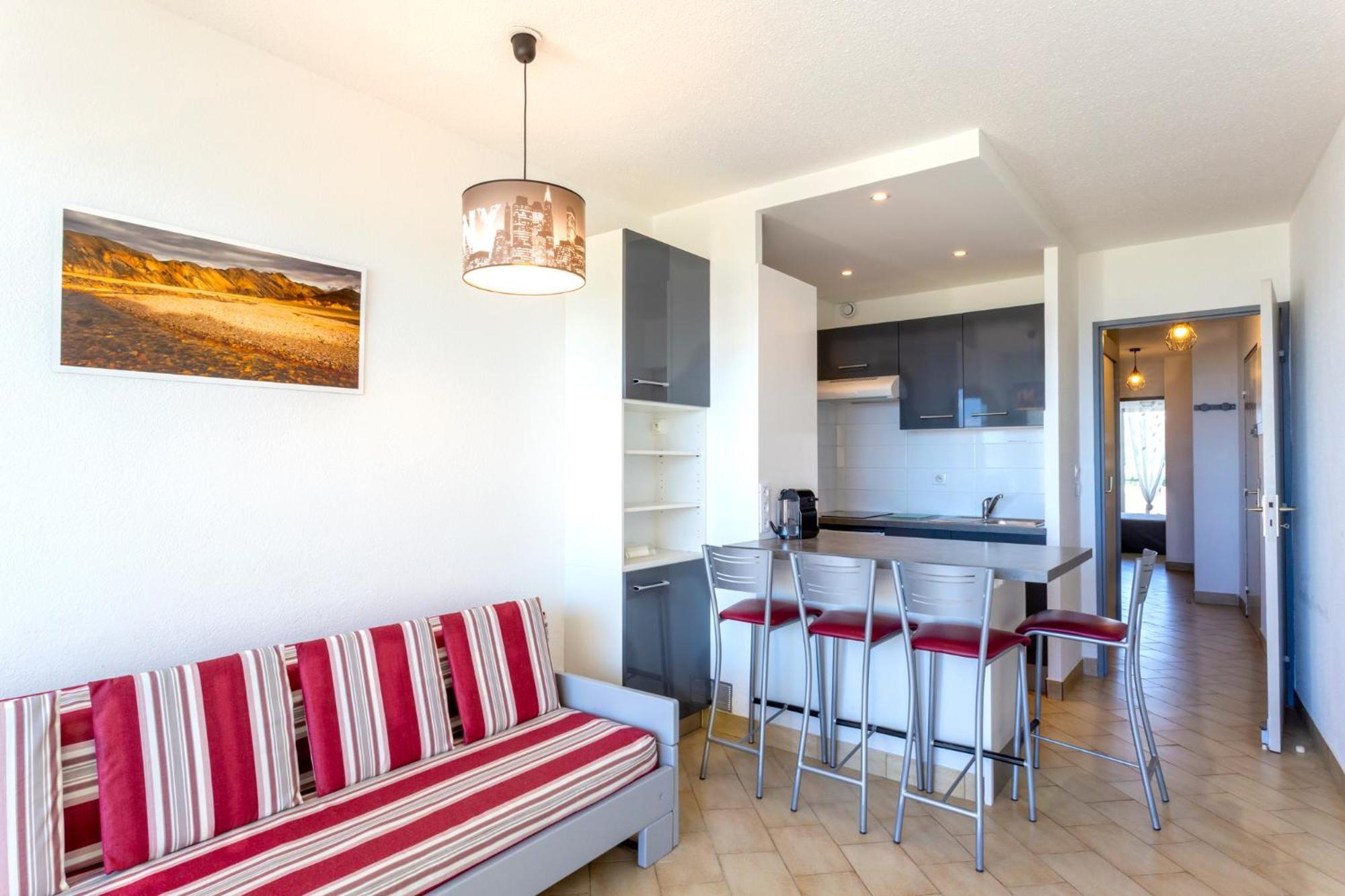 Chez Fabienne - Superbe Appartement Avec Vue Sur La Mer Et Parking La Grande-Motte Esterno foto
