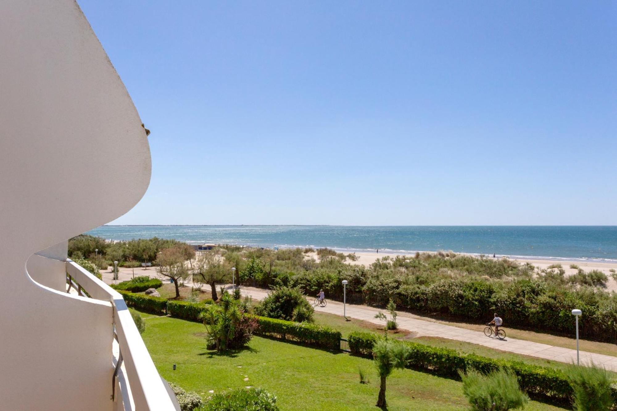 Chez Fabienne - Superbe Appartement Avec Vue Sur La Mer Et Parking La Grande-Motte Esterno foto