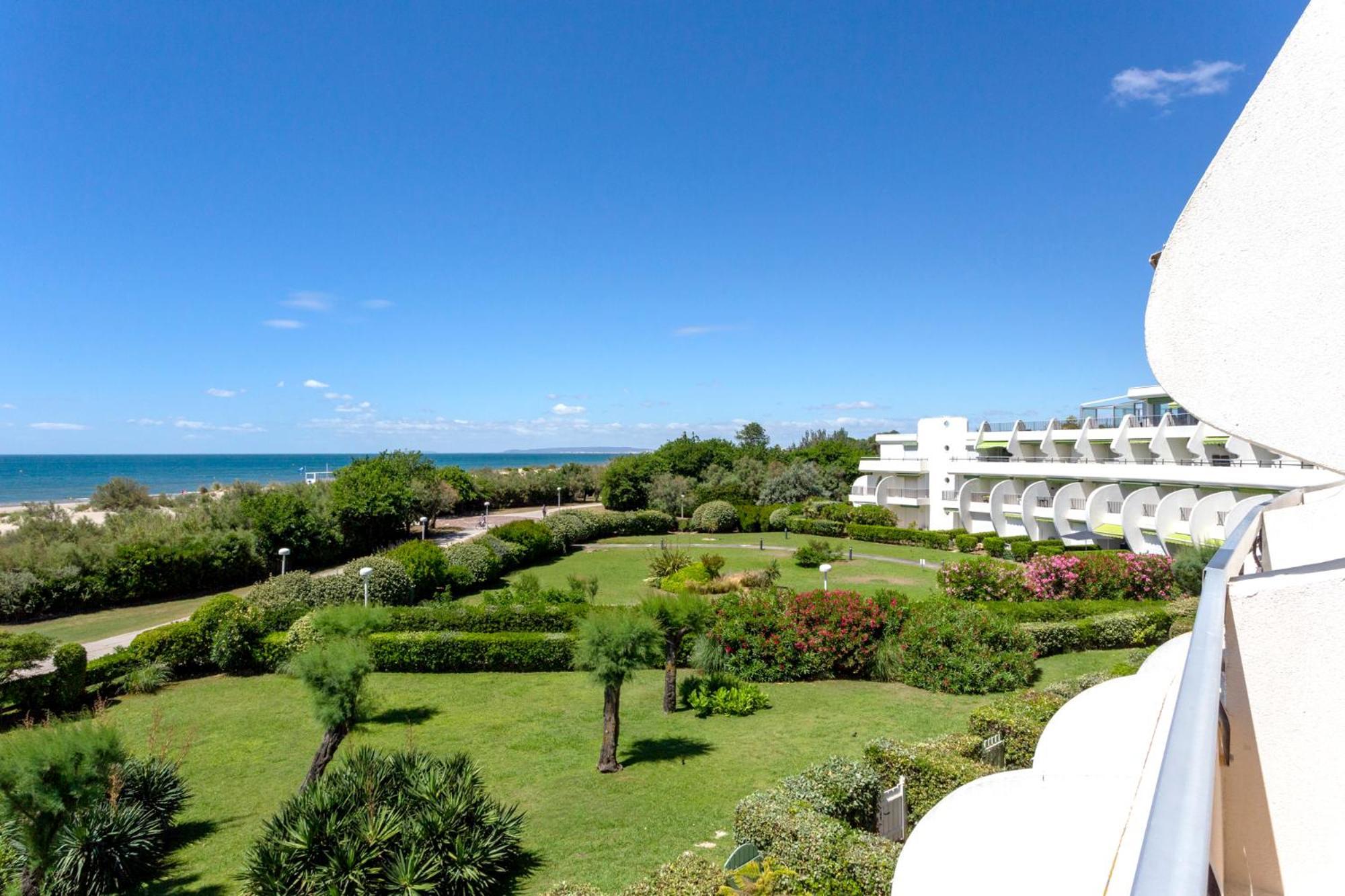 Chez Fabienne - Superbe Appartement Avec Vue Sur La Mer Et Parking La Grande-Motte Esterno foto
